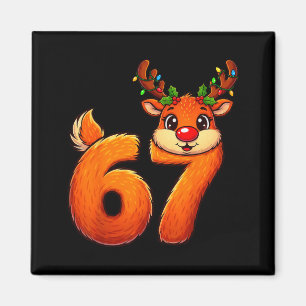 Íman 67 Roupas de Natal Engraçadas Rena Bruh Meme Mulhe