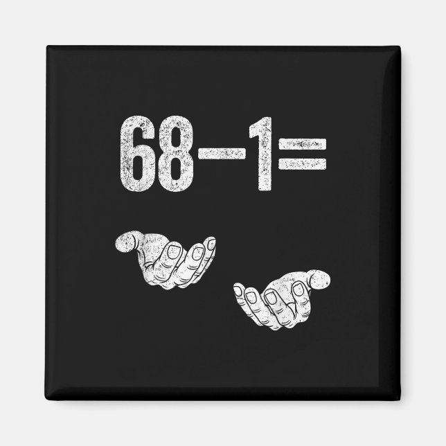 Íman 67 Seis Sete Matemática Equação Brainrot Bi (Frente)