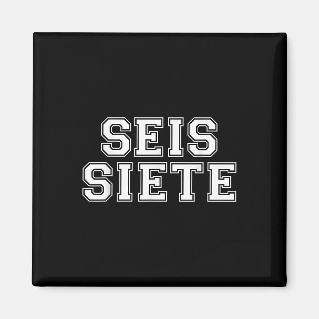 Íman 67 Seis Sete Seis Siete Natal Brainrot Espanhol (Frente)