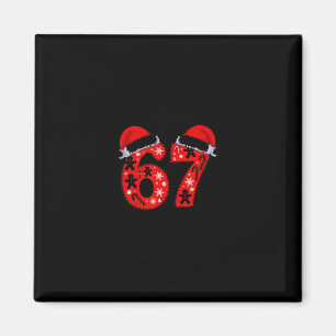 Íman 67 Six Seven Novidade Chapéu de Natal Papai Noel F