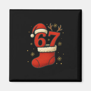 Íman 67 Six Seven Piada Gen Alpha Meme Natal 2025 