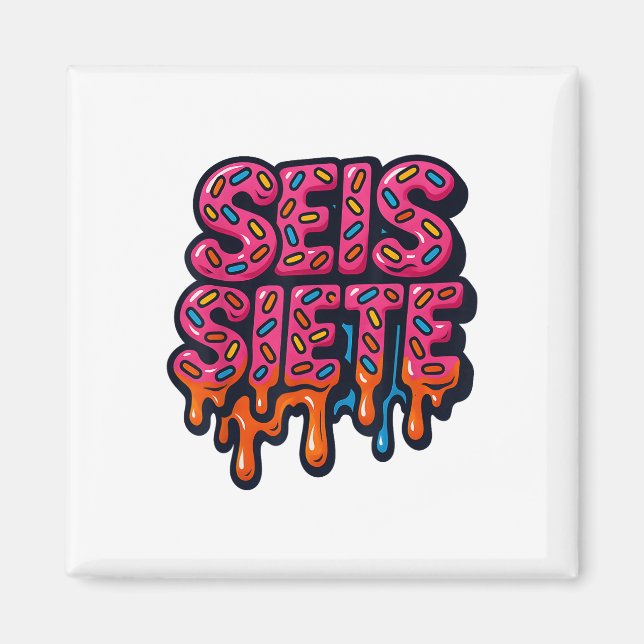 Íman 67 Six Seven Seis Seven Spanish Brainrot Viral Mem (Frente)