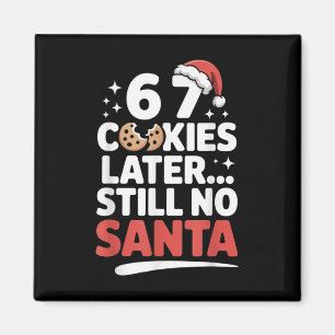 Íman 6 7 Cookies Depois Ainda Sem Papai Noel Engraçado