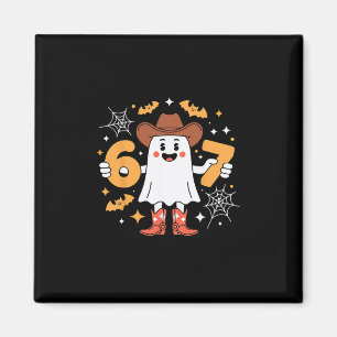 Íman 6 7 Fantasma de Halloween 67 Meme Geração Alfa Sei