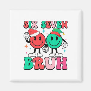 Íman 6 7 Meme Seis Sete Xmas Divertido 67 Natal Meninos