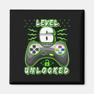 Íman 6 Jogo de Vídeo Desbloqueado 6 Birthday Gamer Boys