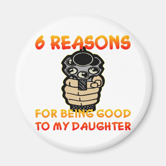 Íman 6 Razões Para Ser Bom Para Minha Filha (Frente)