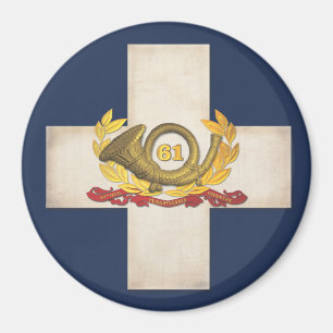 Íman 6o Crachá 3" do corpo ímã