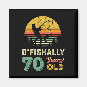 Íman 70 Anos Vovô Fish 70 Aniversário Fi