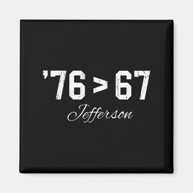 Íman 76 > 67 Jefferson, Seis Sete Meme  (Frente)