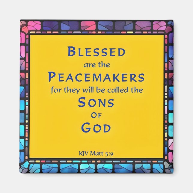 Íman 7 Beatidão do Sermão de Jesus no Monte (Frente)