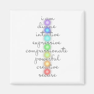 Íman 7 Chakras S Para Amantes de Yoga