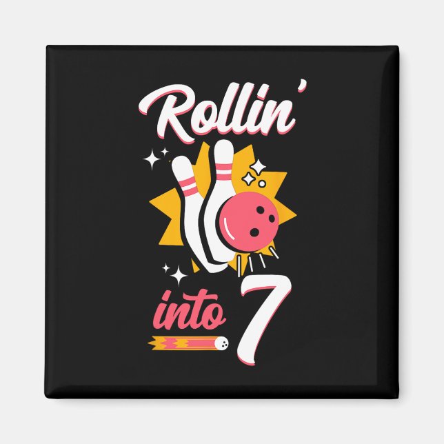 Íman 7 Engraçada, Aniversário, Rollin, 7 (Frente)