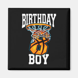Íman 8º Aniversário Basquete 8 Anos Crianças Presentes 