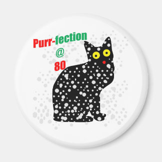 Íman 80 Purr-fecção de Gato de Neve