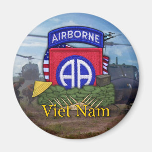 Íman 82.a divisão aérea vietnam vets veterans Magne