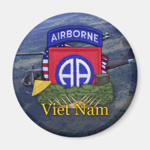 Íman 82.a divisão aérea vietnam vets veterans Magne