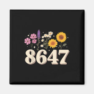 Íman 8647, Anti Trump, Feminista Floral, Sutil, R Human
