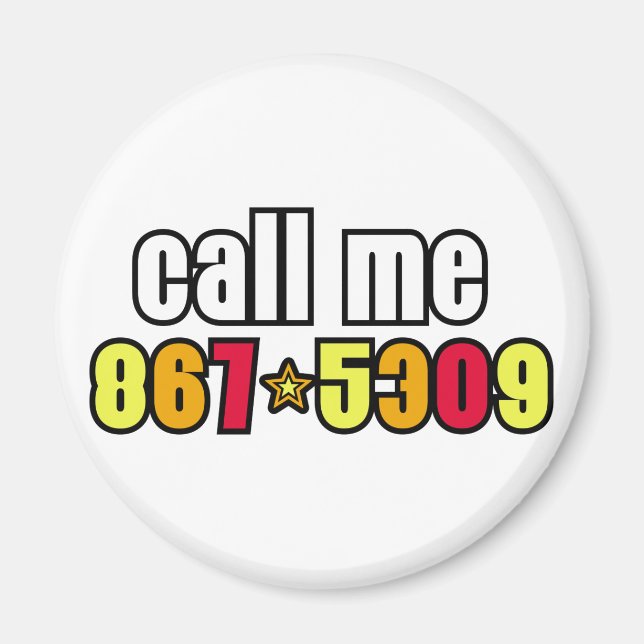 ÍMAN 867-5309 (Frente)