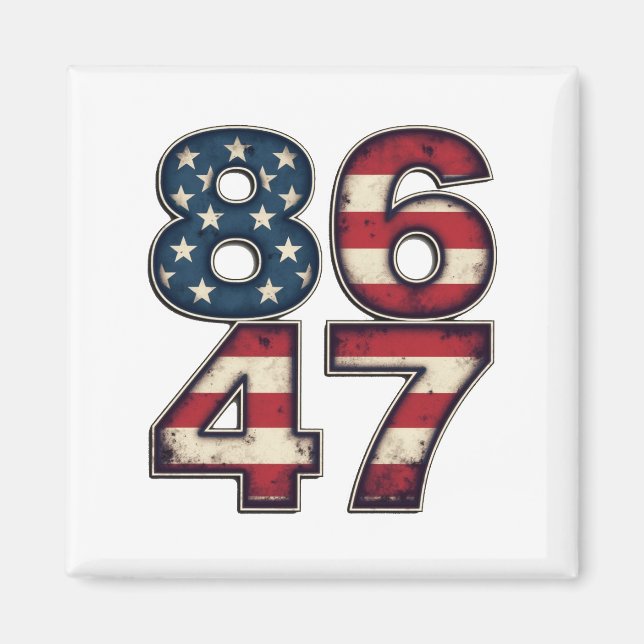 Íman 86 47 Orgulho Maga Trump Presidente Dia da Inaugur (Frente)