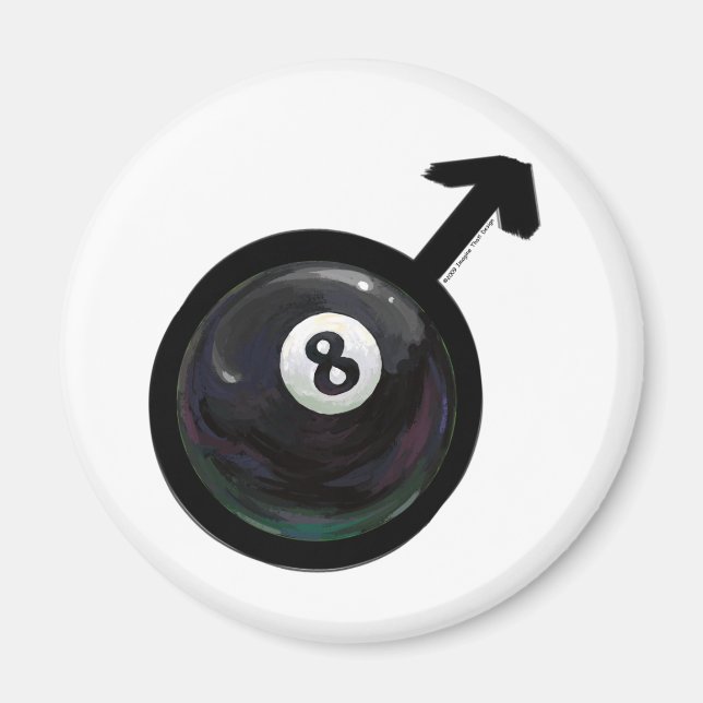 Íman 8 Ball (Frente)