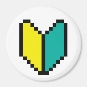 Íman 8 Bits Pixel Wakaba / Marca Shoshinsha