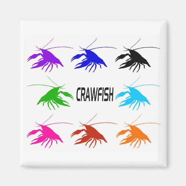 Íman 8 crawfish (Frente)