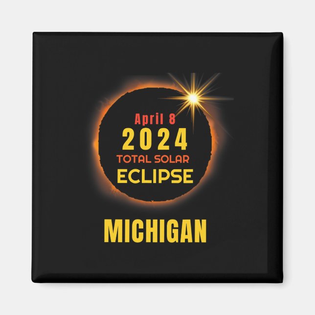 Íman 8 Eclipse Solar 2024 2024 040824 (Frente)