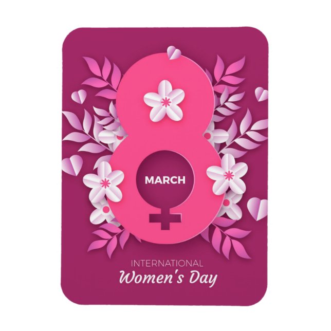 Íman 8 March - International Women's Day (Vertical)