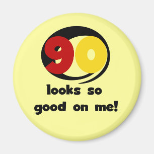 Íman 90 olhares tão bons em mim t-shirt e presentes