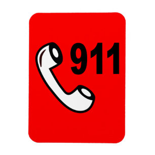 ÍMAN  911 NÚMERO DE TELEFONE DE EMERGÊNCIA AJUDA MÉDI