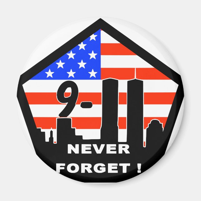 Íman 911 nunca se esquece (Frente)