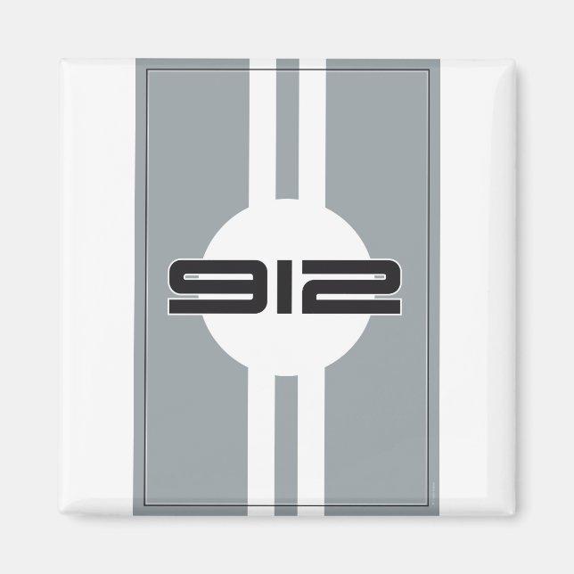 Íman 912 Racing desenho (Frente)