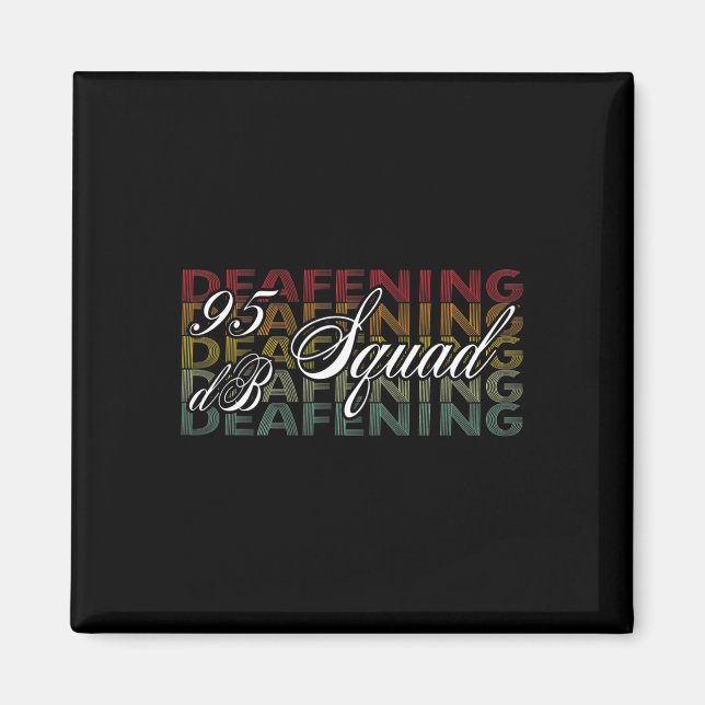 Íman 95dB Sensibilização para perda de audição em lingu (Frente)