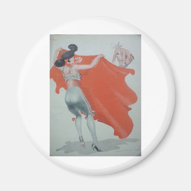 Íman A 1920 Bullfighter Os Segura (Frente)