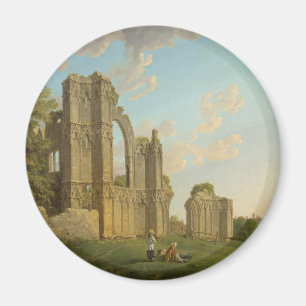 Íman A abadia de St Mary, York, Inglaterra cerca de