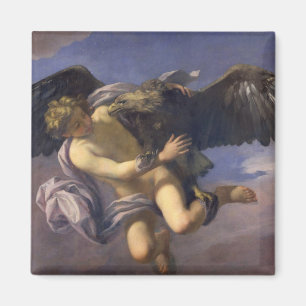 Íman A abducção de Ganymede, 1700 (óleo em canvas)