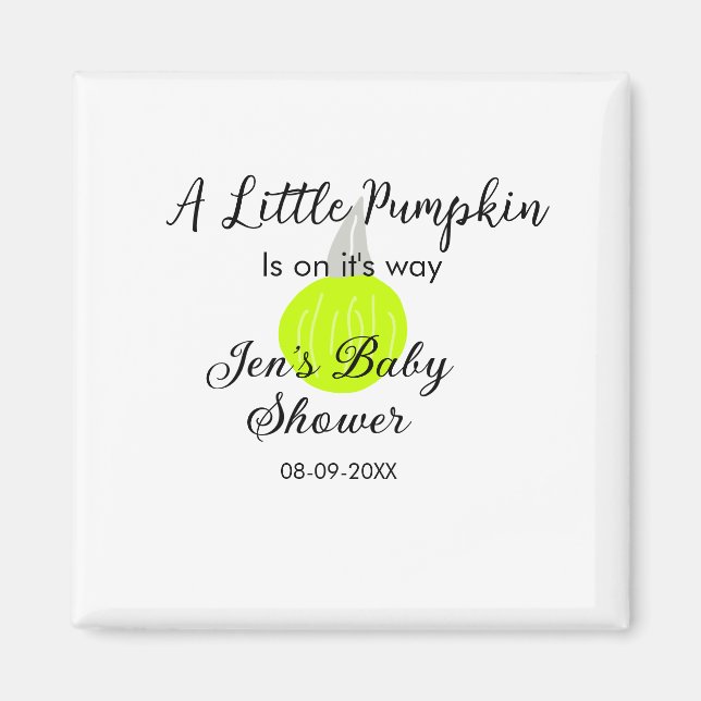 Íman A abóbora de neon verde está a caminho (Frente)