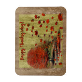 Íman A Ação de Graças Deixa A Paisagem