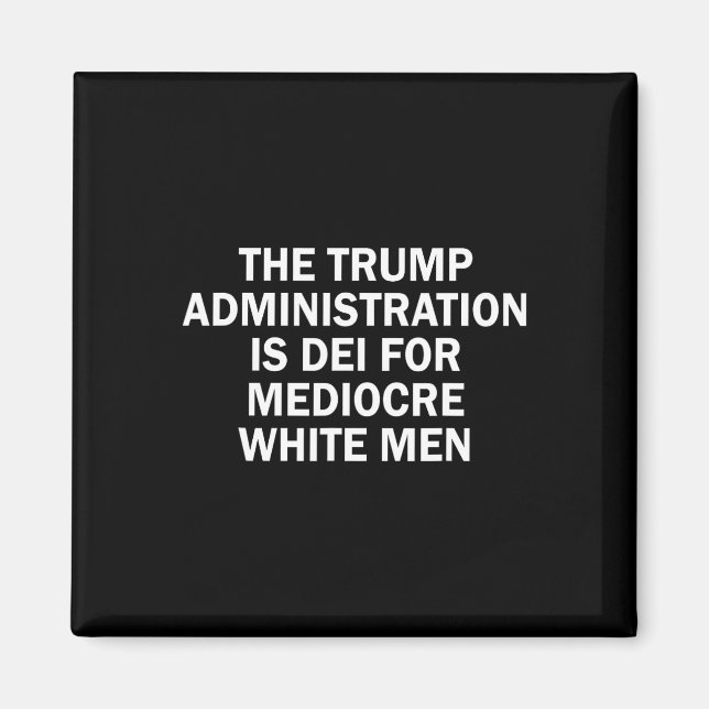 Íman A Administração Trump é Dei para Branco Medíocre (Frente)