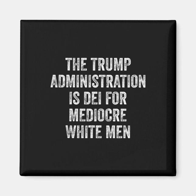 Íman A Administração Trump é Dei para Branco Medíocre (Frente)