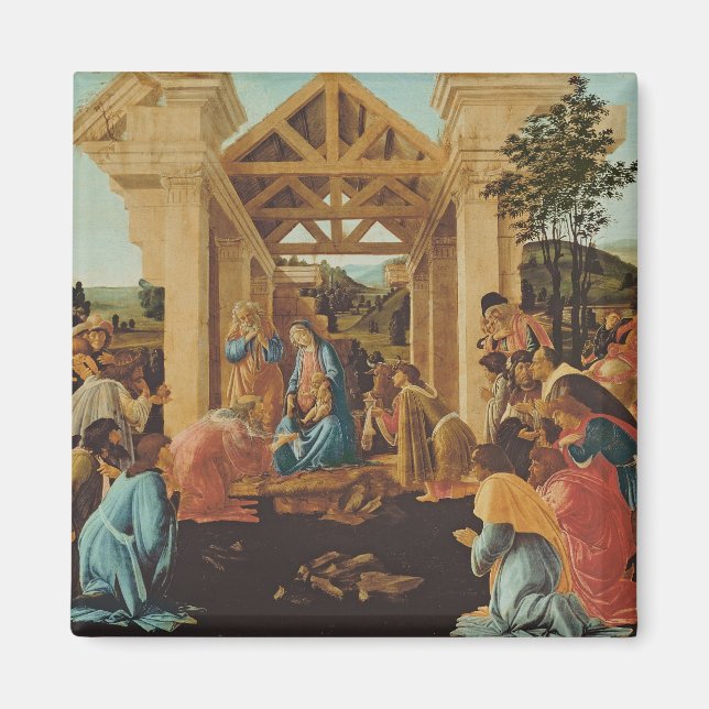 Íman A Adoração do Magi, c.1478-82 (Frente)