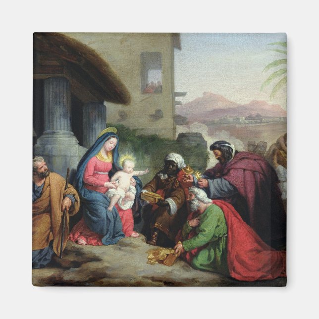 Íman A Adoração do Magi, c.1833-36 (Frente)