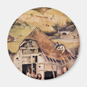 Íman A adoração dos Magi., por Hieronymus Bosch (