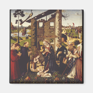 Íman A Adoração por Biagio d'Antonio Arte Medieval