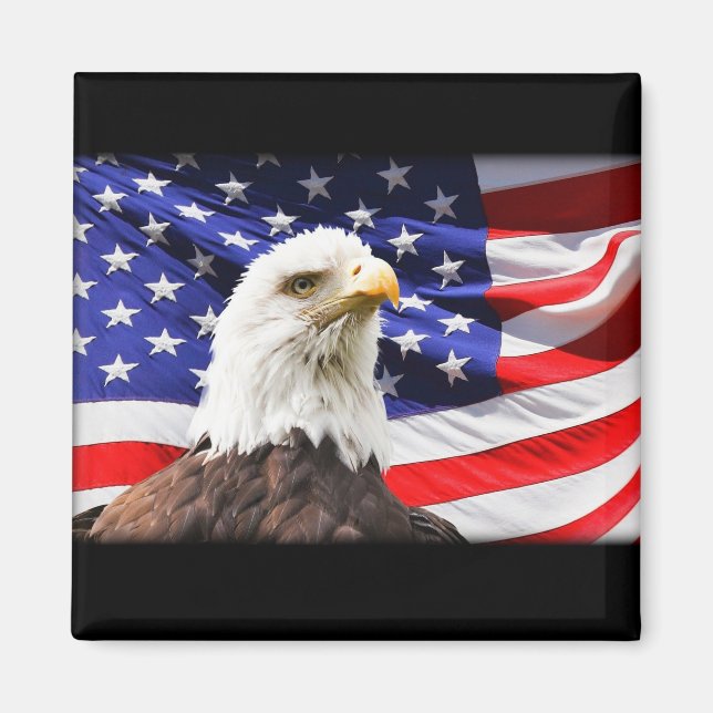 Íman A Águia da Independência das Montanhas (Frente)