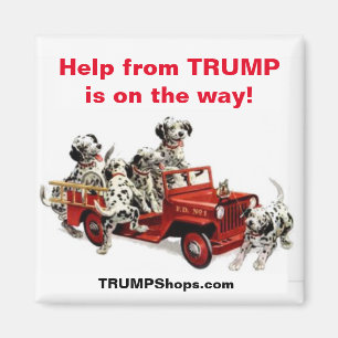 Íman A ajuda da TRUMP está a caminho! ímã