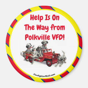 Íman A ajuda está a caminho da VFD Polkville! Magneta d