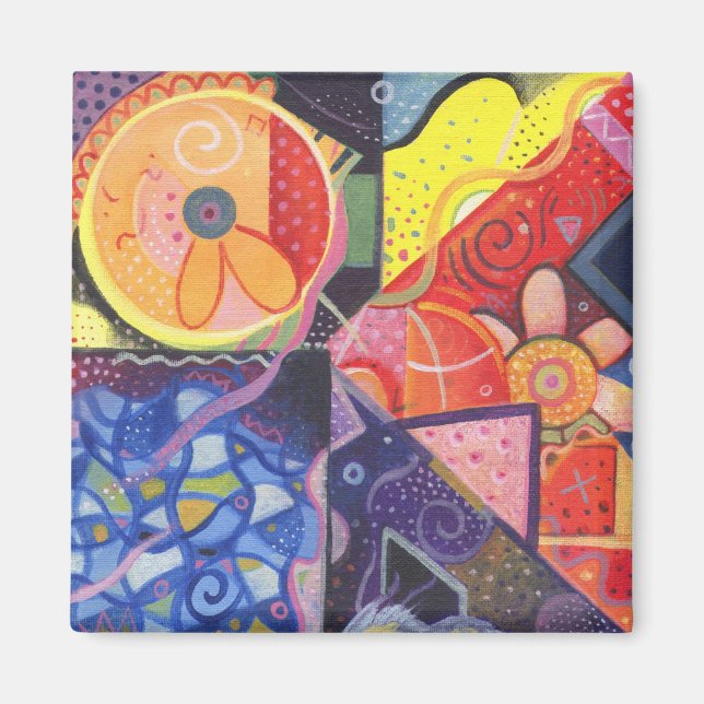 Íman A alegria do Design VII Magnet (Frente)