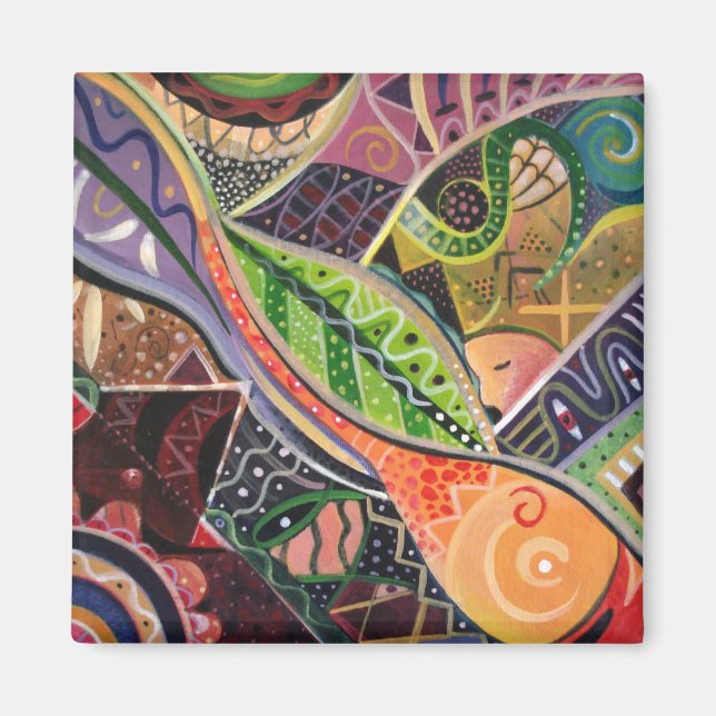 Íman A alegria do imã Design IV (Frente)